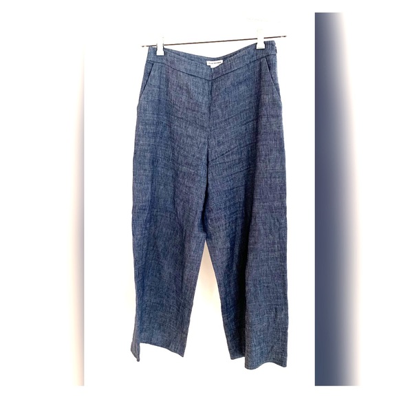 SOLD Club Monaco chambray culottes SOLD - Picture 1 of 4